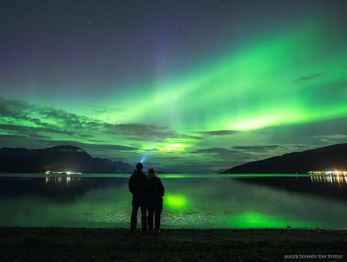 Falò e zuppa calda sul tour fotografico dell'aurora boreale a Tromsø
