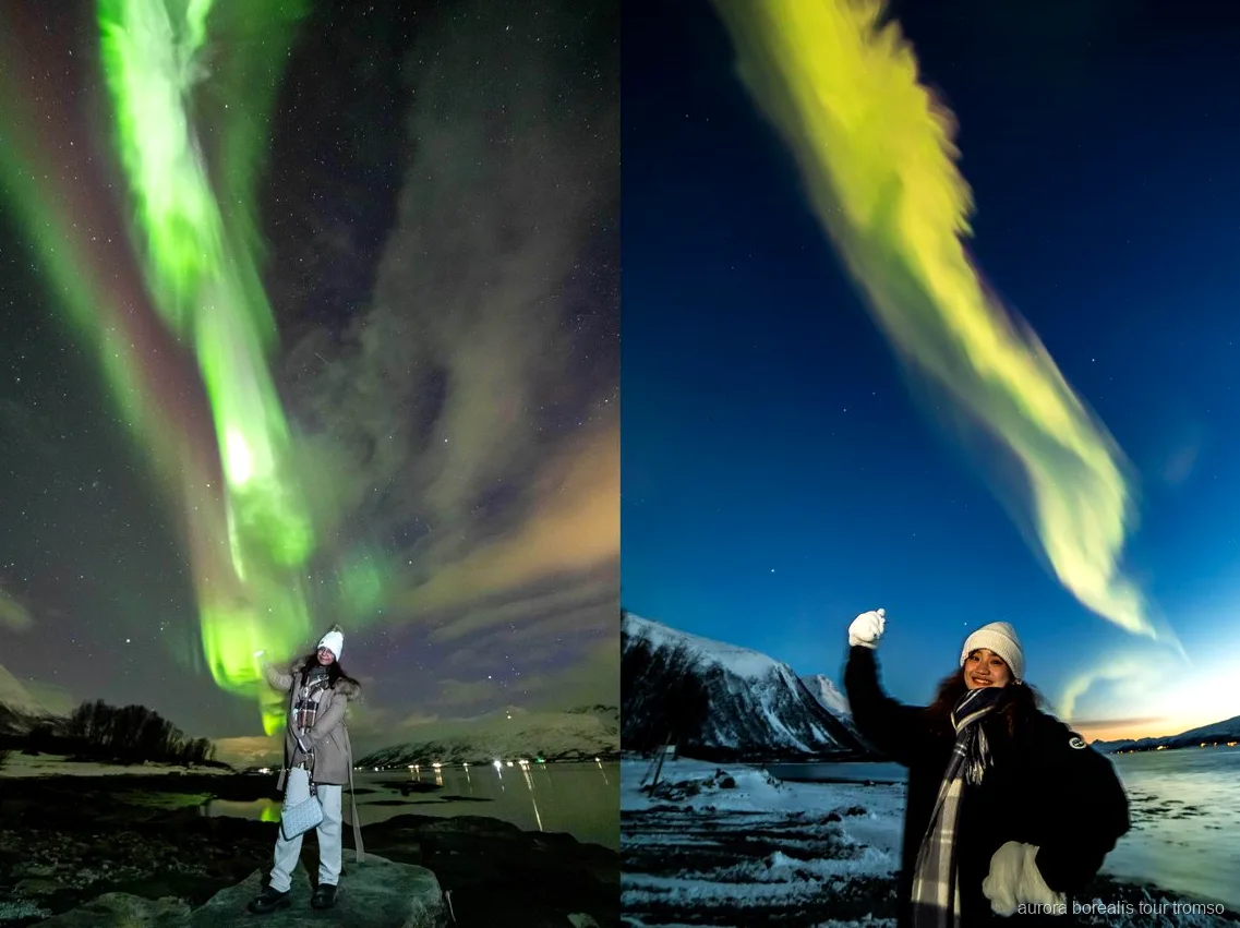 Mercedes Benz minibus used on the Tromso small-group Northern Lights chase